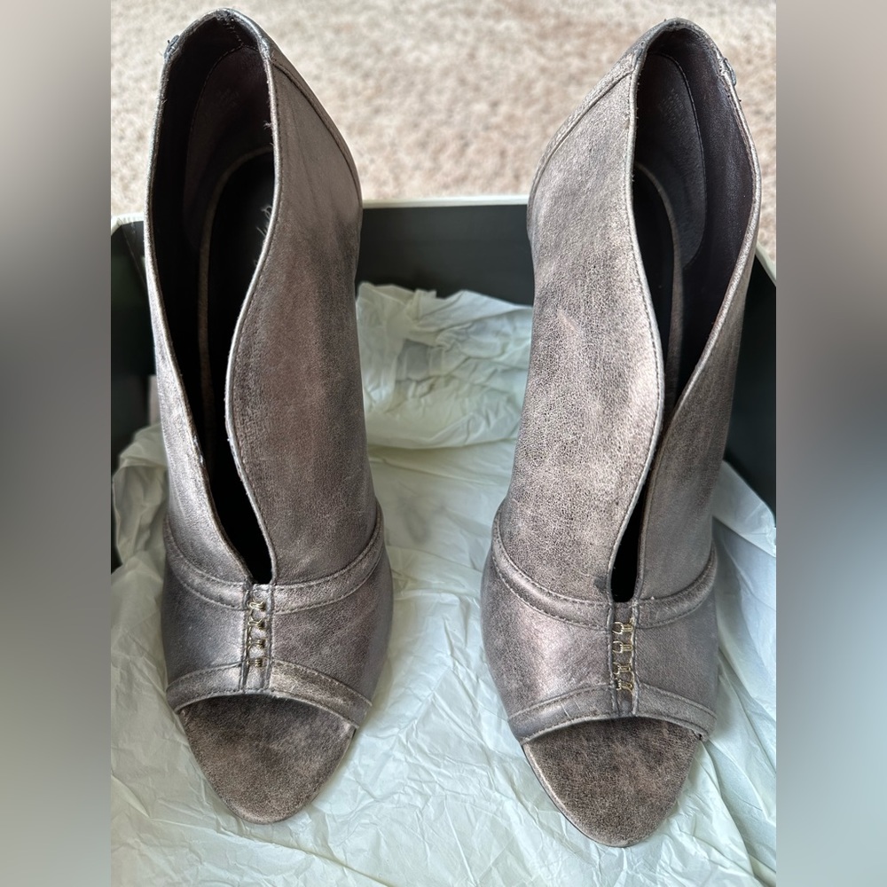 Elizabeth and James bootie heels